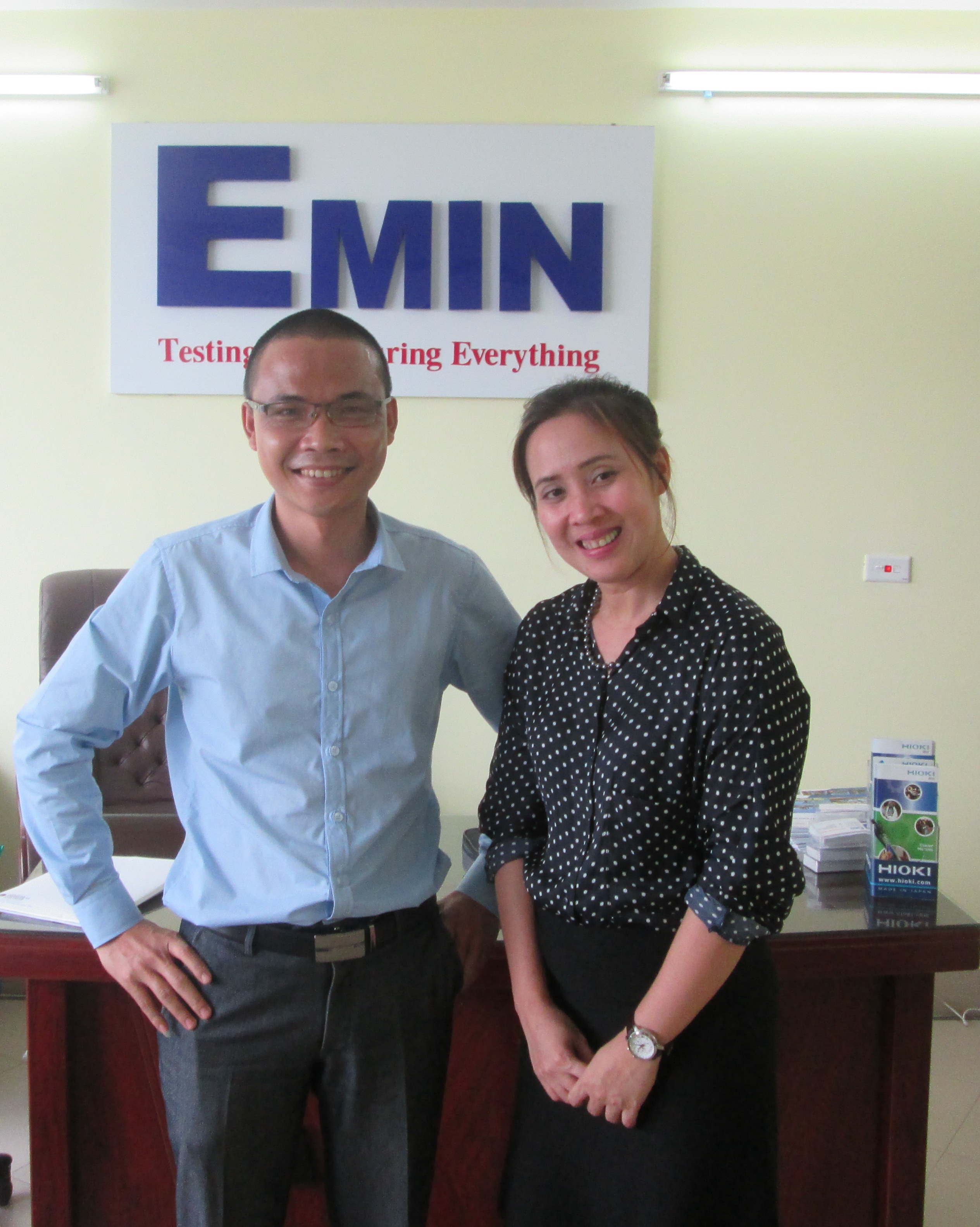 Hãng Particle Measuring Systems sang thăm EMIN Việt Nam
