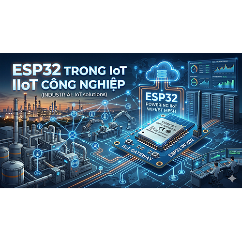 ESP32 TRONG IoT CÔNG NGHIỆP (IIoT)